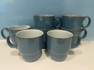 1 x Denby Everyday Teal Green Stapelbecher kaum benutzt top MEHR VERFÜGBAR - Bild 1 von 3