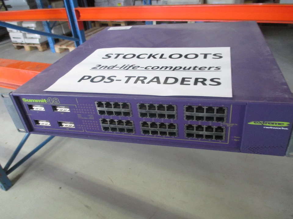 Extreme Networks Summit 48 15000 800013-00-14 48-port network switch - Image 1 of 1