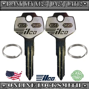2 New Chiavi per Subaru & Nissan Veicoli Ricambio Chiave Lama- X123/Da25 - Picture 1 of 1