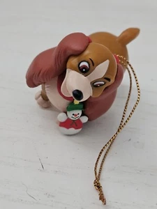 Disney Grolier Christmas Magic Lady From Lady & Tramp Ornament NO Box - Picture 1 of 4