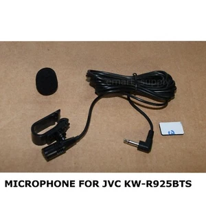 NEU MIKROFON FÜR JVC KW-R925BTS KWR925BTS KOSTENLOSER SCHNELLER VERSAND  - Bild 1 von 1