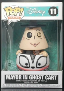 Funko Pop + Protector! Disney Trains #11 Mayor in Ghost Cart *See Pics* - Picture 1 of 9