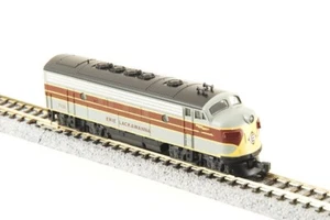 KATO N-Scale 176-0908 EMD F7・A Single Headlight EL #7131 ERIE LACKAWANNA JAPAN - Picture 1 of 16