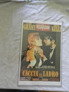 Cary Grant & Grace Kelly Caccia Al Ladro ALFRED HITCHCOCK movie poster HP4047 - Picture 1 of 5