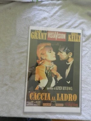 Cary Grant & Grace Kelly Caccia Al Ladro ALFRED HITCHCOCK  movie poster HP4047 - Image 1 of 4