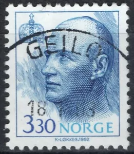 1277 Noruega 1992, NK 1134, SON Geilo 18 1 93 (BU) - Imagen 1 de 1