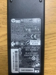 90W Genuine OEM HP Laptop Charger AC Adapter Power Supply 773553-001 902991-001 - Picture 1 of 2