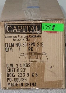 Capital Lighting  8513pn-216 - Picture 1 of 1