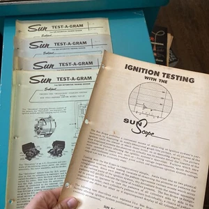 Sun Test A Gram Bulletins + Ignition Testing With The Sun Scope 1959 - Picture 1 of 10