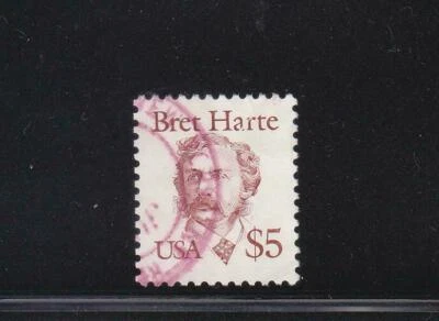 ESTADOS UNIDOS 1987 GRANDES AMERICANOS SERIE $5,00 BRET DURO 1 SELLO SC#2196 ... - Imagen 1 de 4