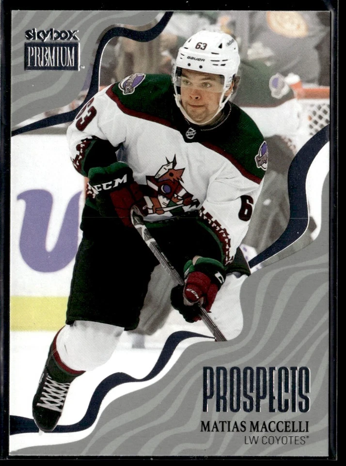 2022-23 Metal Universe Skybox Premium Prospects Matias Maccelli #PP-12 - Image 1 of 2