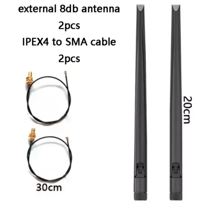 Antenna IPEX4 for 3G N5321 4G Sierra Wireless AirPrime EM7355 EM7455 GOBI5000 - Image 1 of 2