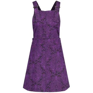 NEU RETRO PAISLEY PRINT 60er 70er TRÄGER LATZHOSE MINIKLEID MADCAP Marlo MC1113 - Bild 1 von 7