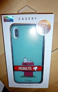 New In Box Casery Peanuts Snoopy iPhone XS Max Phone Case - Picture 1 of 4