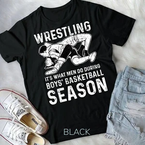 Wrestling T-Shirt Unisex T-shirt - Picture 1 of 11