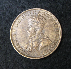1915H Australian One Penny - Picture 1 of 3