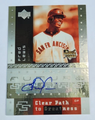 Upper Deck Future Stars Clear Path 2007 novato Fred Lewis # 186  Foto 1 de 2