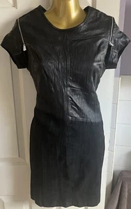 firetrap leder XS Kleid schwarz - Bild 1 von 12