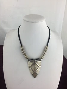 Kette Silber mit Maya Anhänger Symbol aus Guatemala. - Bild 1 von 12