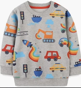 kids cotton sweatshirt - Picture 1 of 2