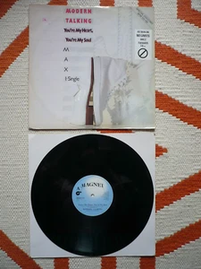 Modern Talking You're My Heart, You're My Soul 12" Single UK 1985 Magnet Single - Picture 1 of 8
