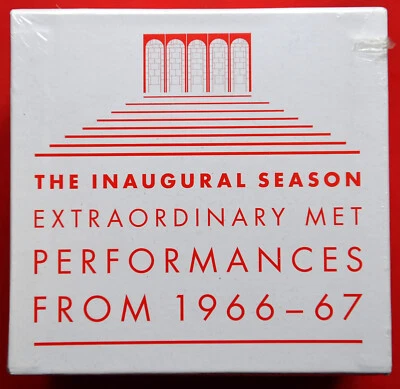 Various – The Inaugural Season: Extraordinary Met Performances From 1966-67 BOX - Bild 1 von 4