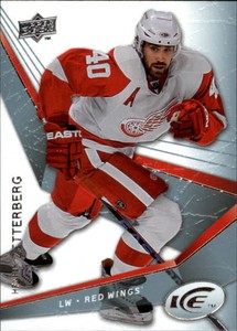 2008-09 Upper Deck Ice Red Wings Hockey Card #30 Henrik Zetterberg