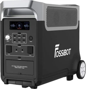 FOSSiBOT Centrale Elettrica Portatile F3600PRO Max 3840Wh 3600W Generatore Solare XT90 AC - Foto 1 di 24