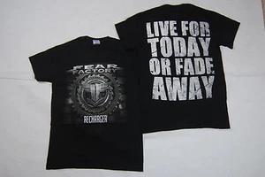 FEAR FACTORY RECHARGER T-SHIRT KLEIN NEU OFFIZIELLE DEMANUFACTURE VERALTETES METALL - Bild 1 von 5