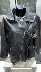 Gabriella Benelli aus Echtem Leder Gebraucht Frau Gr. 44 Schwarz LLD15 - Bild 1 von 18