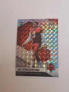 2021 Panini Mosaic Football Joe Tryon-Shoyinka Rookie Card Silver Mosaic - Picture 1 of 5