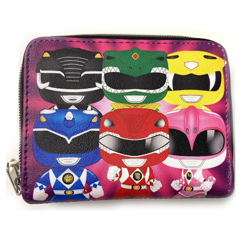 Funko Power Rangers Characters POP Print Zip Around Wallet