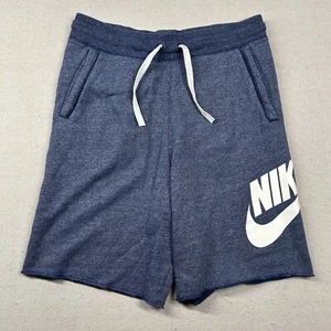Nike Shorts Mens Sm Alumni Athletic Sweat Gym Big Logo Knit Sports 8" Inseam - Picture 1 of 7