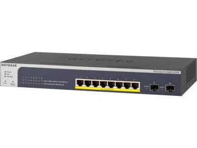 NETGEAR 10-Port Gigabit Ethernet Smart Managed Pro PoE Switch (GS510TPP) - Image 1 of 4