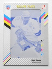 2013-14 KHL Gold Collection Printing Plate #BAR-Y05 MIKE LUNDIN 1/1