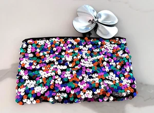 MAC Sequins Makeup Cosmetic Bag - Picture 1 of 3
