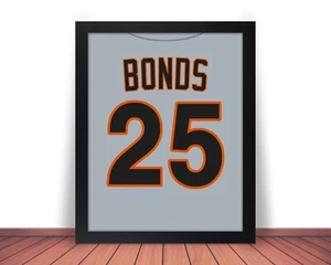 BARRY BONDS Photo Picture Art BASEBALL Poster Print - 8x10 11x14 or 16x20 (G99) - Picture 1 of 12