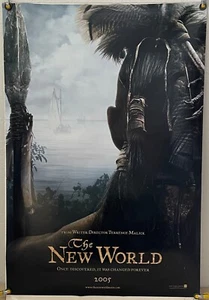 PÓSTER ORIGINAL DE UNA HOJA DE LA PELÍCULA DE THE NEW WORLD DS COLIN FARRELL 2005 - Imagen 1 de 1