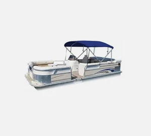 Tapa de repuesto Eevelle Summerset Premium Bimini, tapa de repuesto de 4 arcos azul marino - Imagen 1 de 3