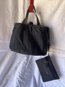 Nuevo Antiguo Stock Polo Sport Ralph Lauren Bolso de Mano Negro Pequeño Bolso de Lanzamiento - Imagen 1 de 15