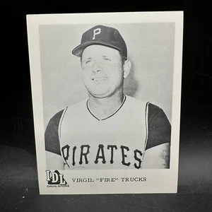 I.D.L. 1963 Droguería Piratas de Pittsburgh jugador de béisbol - Virgil camiones de “fuego” - Imagen 1 de 2