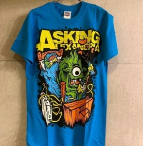 Asking Alexandria rock band Monster Art Blue T SHIRT FULL SIZE S-5XL - Picture 1 of 3