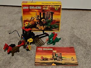 LEGO Vintage Castle: Dragon Wagon (6056) Dragon Knight 100% COMPLETE with Manual