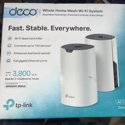 TP-Link Deco W2400 (2-Pk) AC1200 Dual-Band WiFi Whole Home Mesh WiFi System - Image 1 of 2