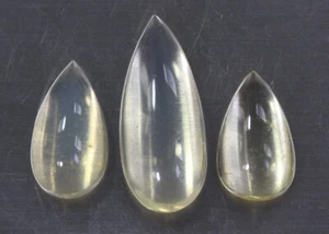 18.10 CTS_OUTSTANDING NICE CABOCHON SET_100% NATURAL UNTREATED MEXICAN FIRE OPAL - Picture 1 of 3