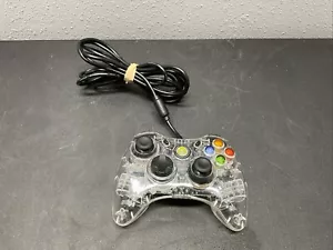 Xbox 360 Afterglow Wired Clear Controller Model PL-3702- RED - Picture 1 of 5