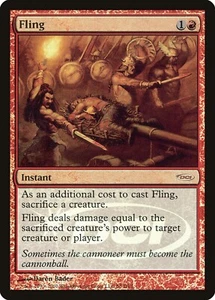 MTG - Fling (DCI) (PRM-WPN) FOIL - Picture 1 of 1