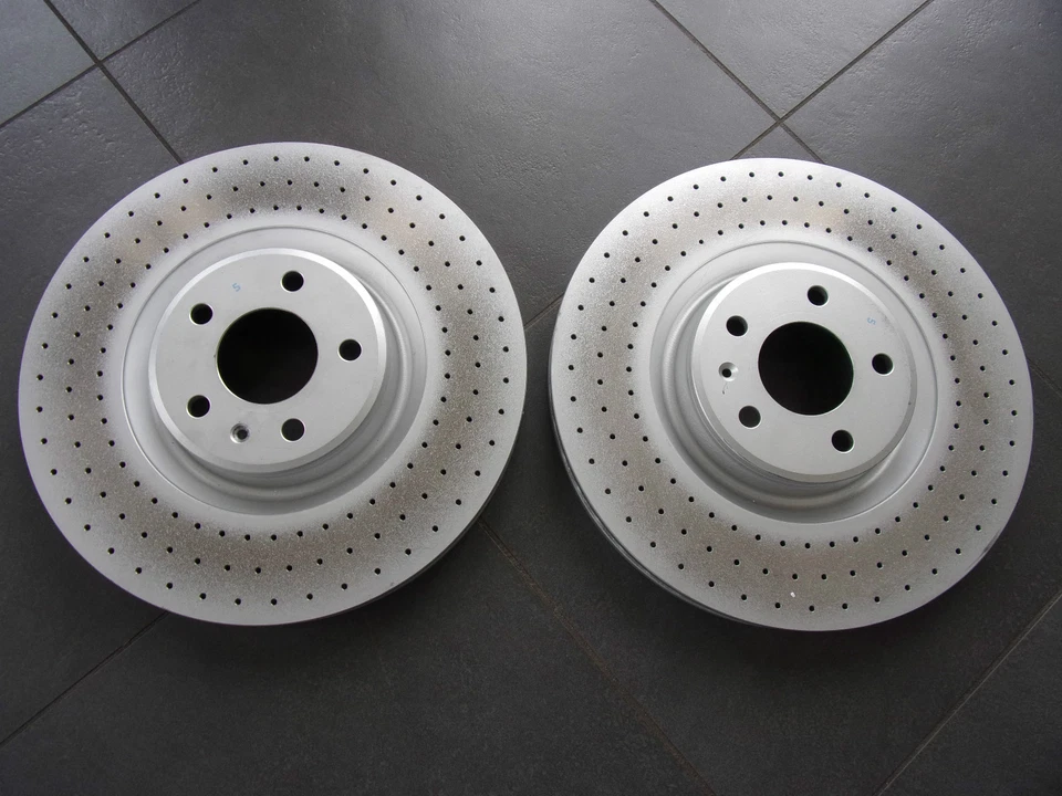  original Audi Bremsscheiben gelocht  4G0615301A /K  356x34 Audi A6 4G und A7   - Bild 1 von 1