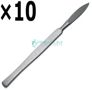 10× Scalpel Handle W/ Blade 15cm Working End 4cm Dental Surgical Instruments - Picture 1 of 7