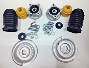 MERCEDES CLASSE A W168 KIT COMPLETO SUPPORTI CUSCINETTI AMMORTIZZATORI ANTERIORI - Picture 1 of 5